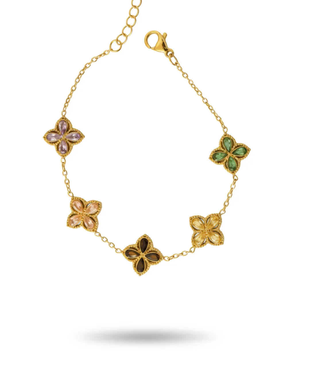 Bracelet "KYLIE" - coloré - Bleu Saphir