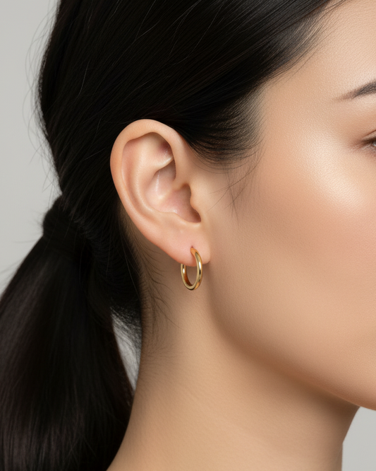 Boucles d'oreilles "ESSENTIELLE" - Taille S