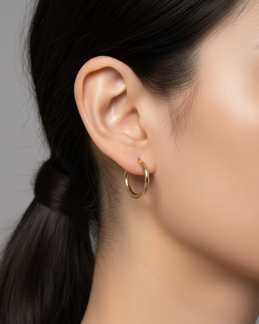 Boucles d'oreilles "ESSENTIELLE" - Taille M