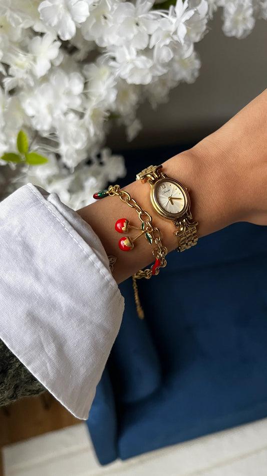 Bracelet "BRUME" - Bleu Saphir