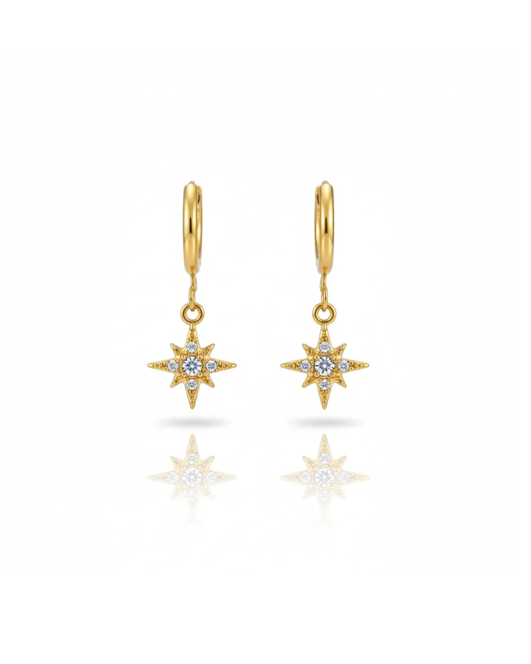 Boucles d'oreilles "ETOILES" - Bleu Saphir