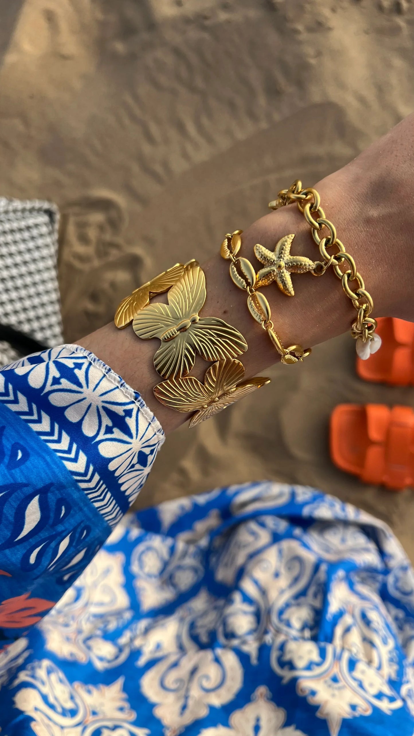 Bracelet "POLYNESIA" - Bleu Saphir
