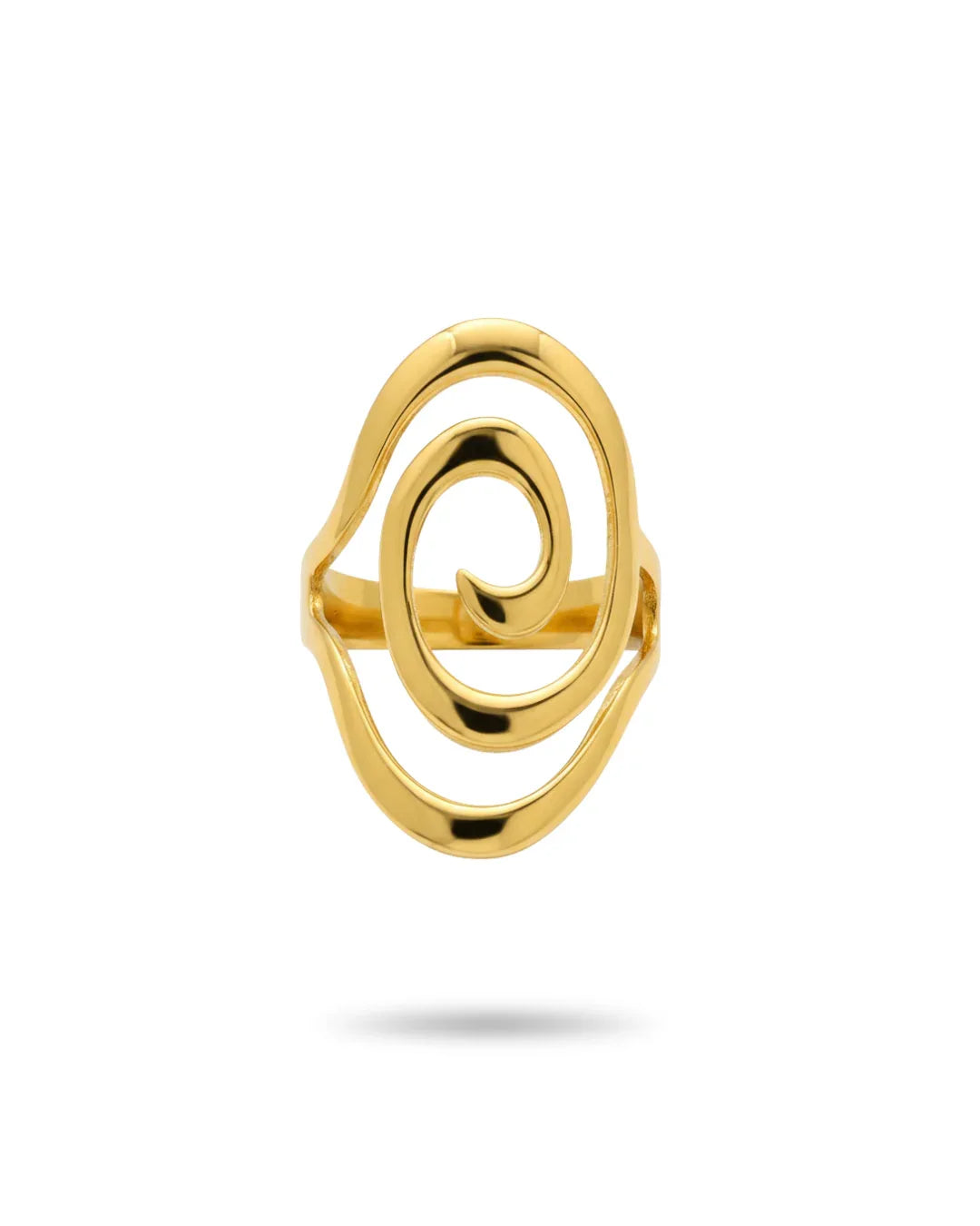 Bague "TOURBILLON" - Bleu Saphir