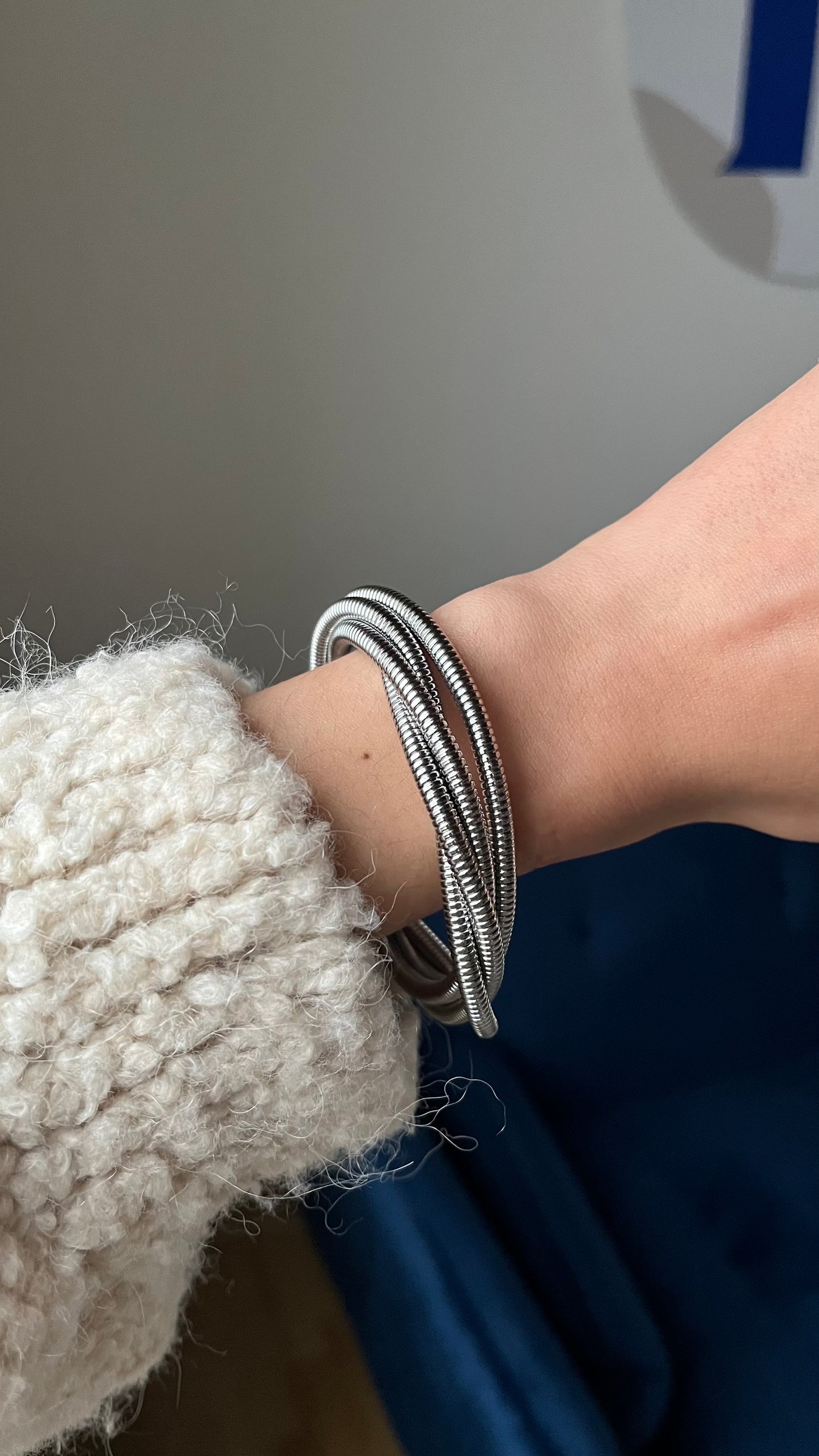 Bracelet Jonc « ASSA » • Argenté