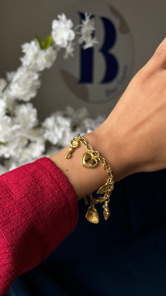 Bracelet "ELSA" - Bleu Saphir