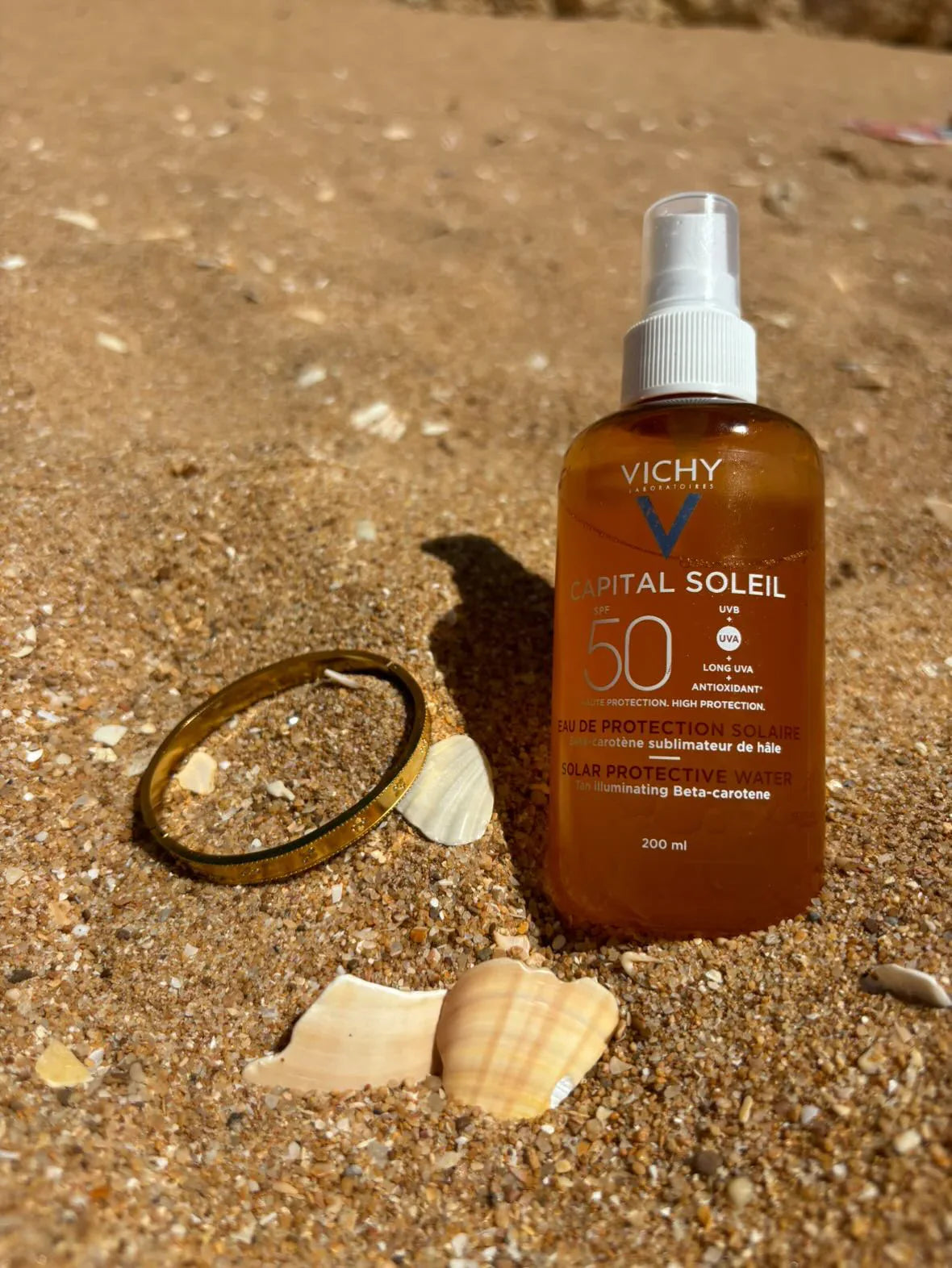 Bracelet jonc "TANGER" - Bleu Saphir