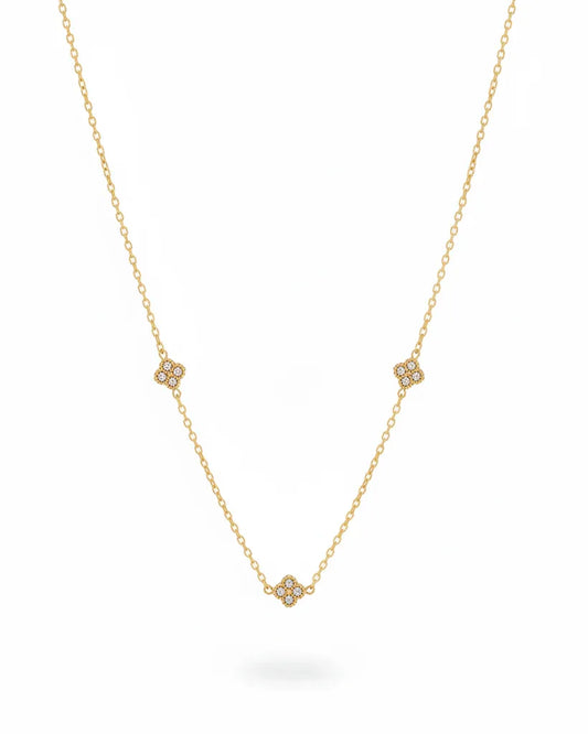 Collier "SORAYA" - Bleu Saphir