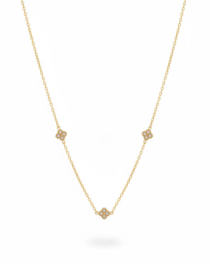 Collier "SORAYA" - Bleu Saphir