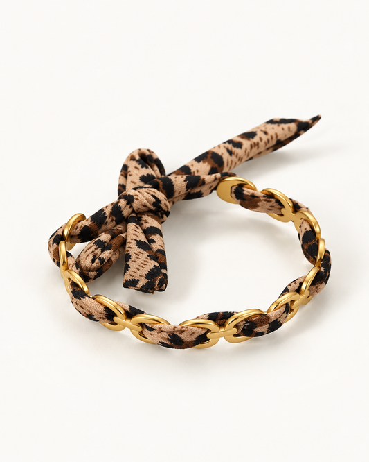 Bracelet jonc "FAUVE"