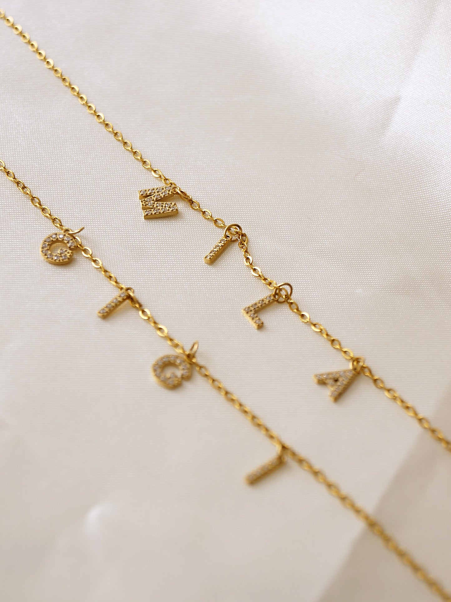 INOUBLIABLE • Collier personnalisé strass