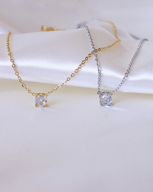 Collier "AMIRA" - Bleu Saphir