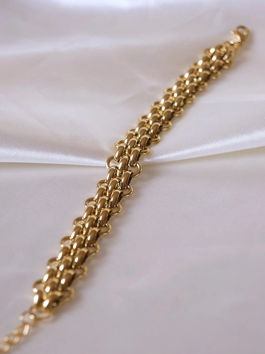 Collier "FANY" - Bleu Saphir