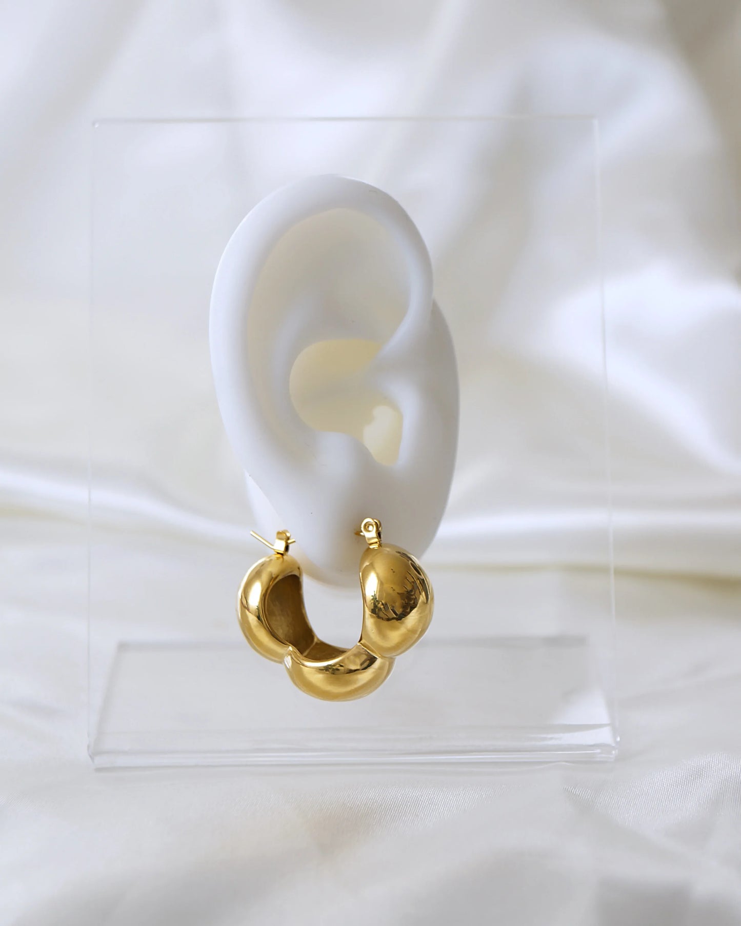 Boucles d'oreilles "CLOUDY" - Bleu Saphir