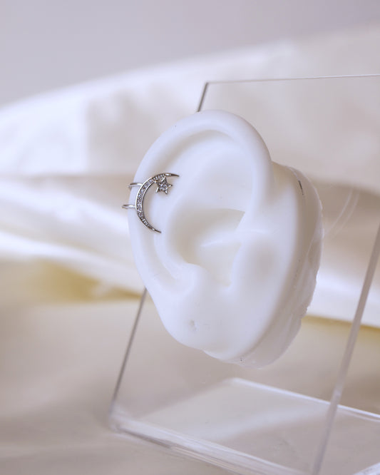 Earcuff/ Faux piercing "LUNA"