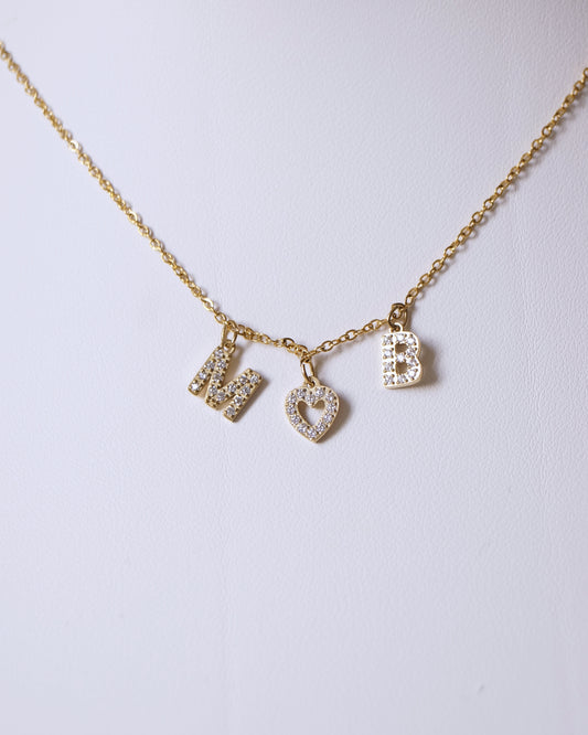 Collier "Toi & Moi" • Collier personnalisé