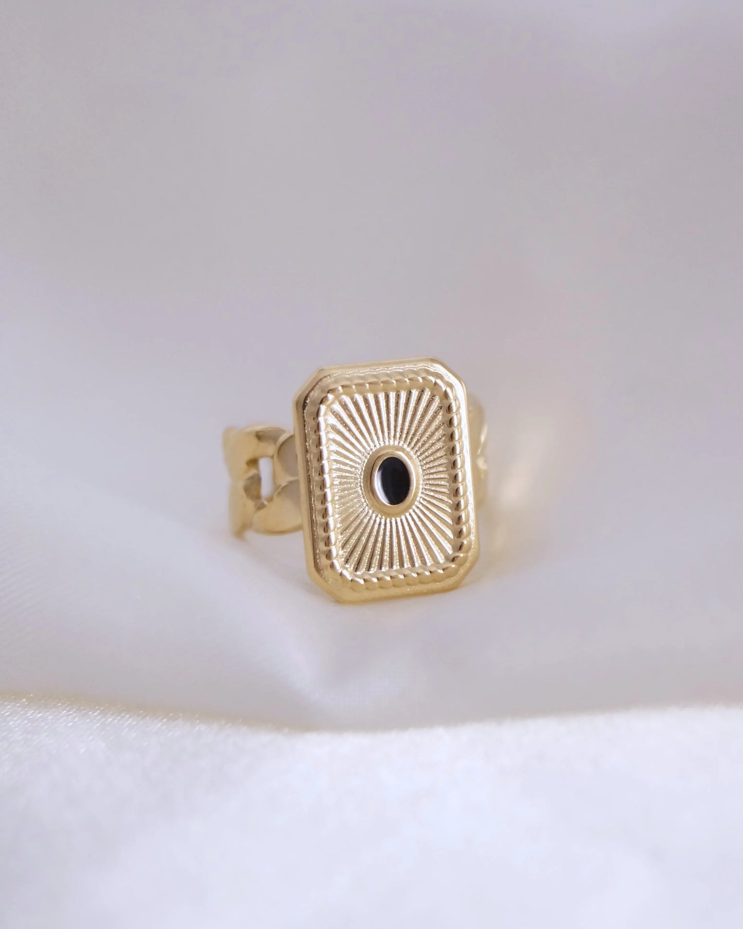 Bague "FIDJI" - Bleu Saphir