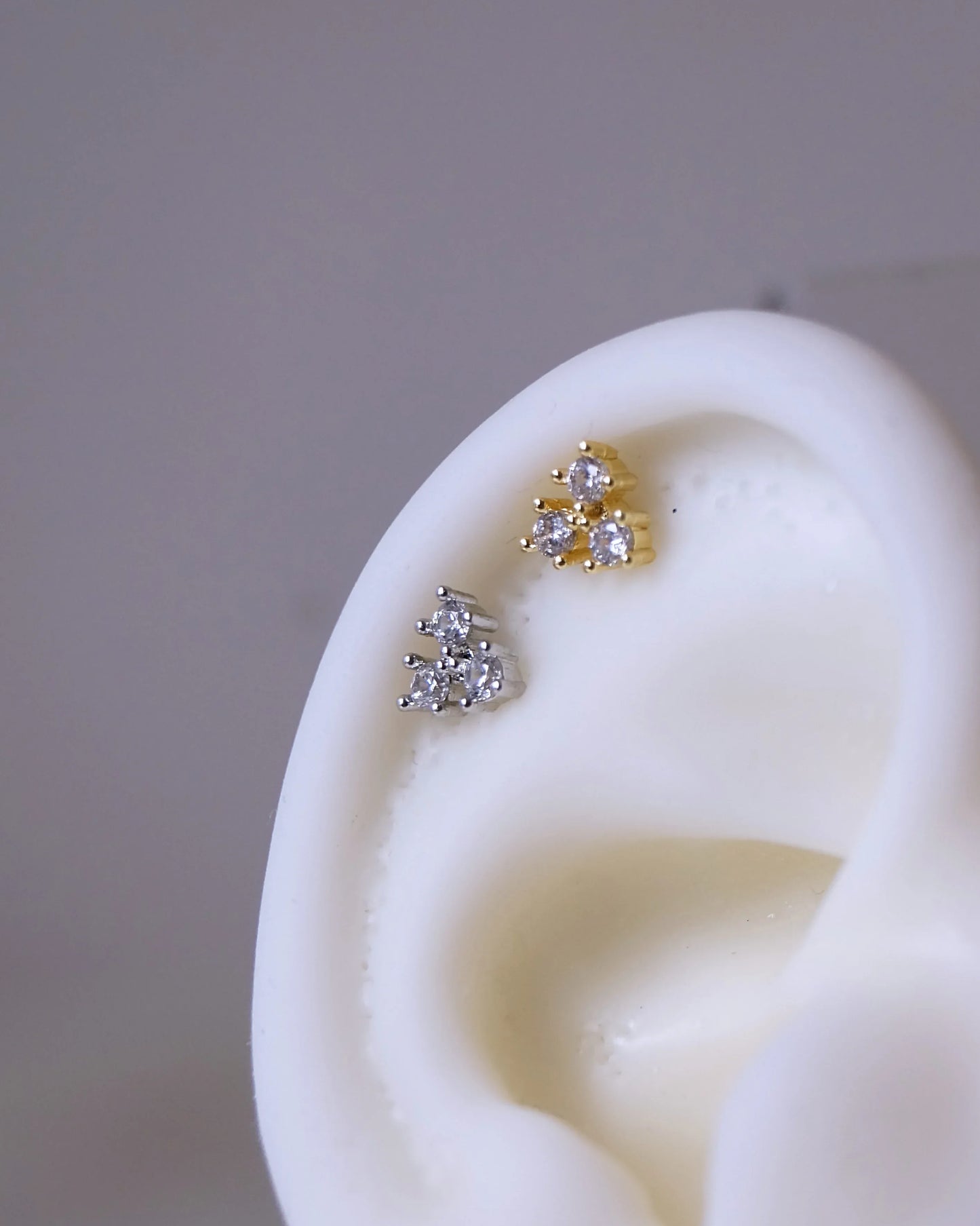 Piercing "LUFY" - Bleu Saphir