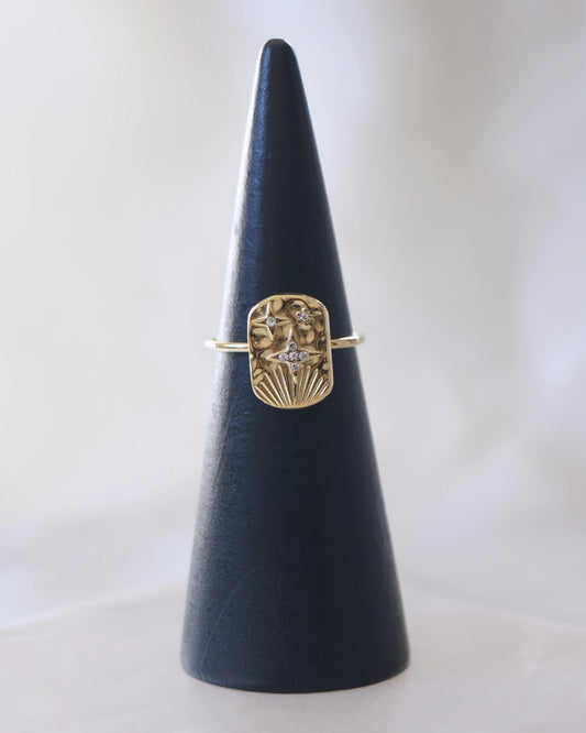 Bague "NAJMA" - Bleu Saphir