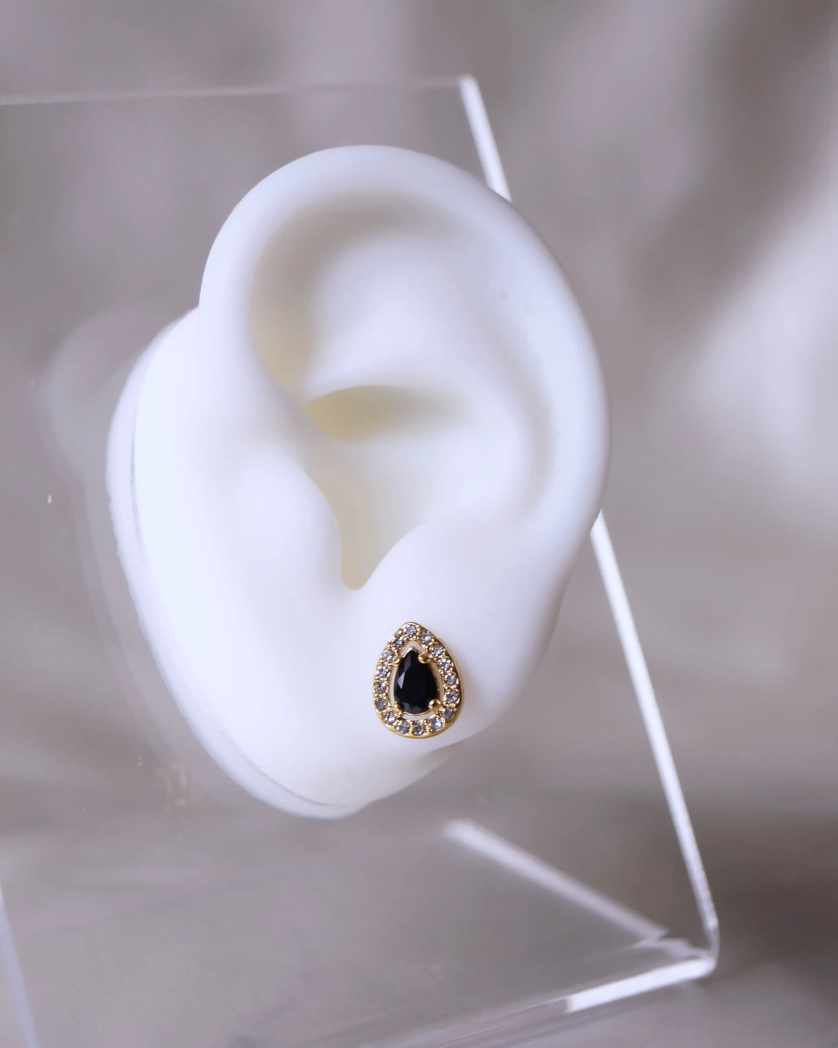 Boucles d'oreilles "REINA" - Bleu Saphir