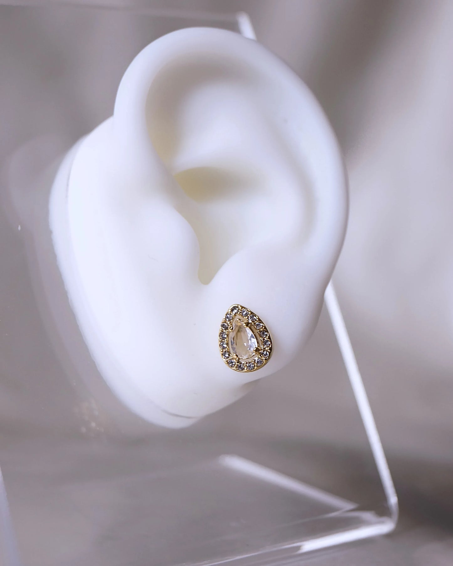 Boucles d'oreilles "REINA" - Bleu Saphir