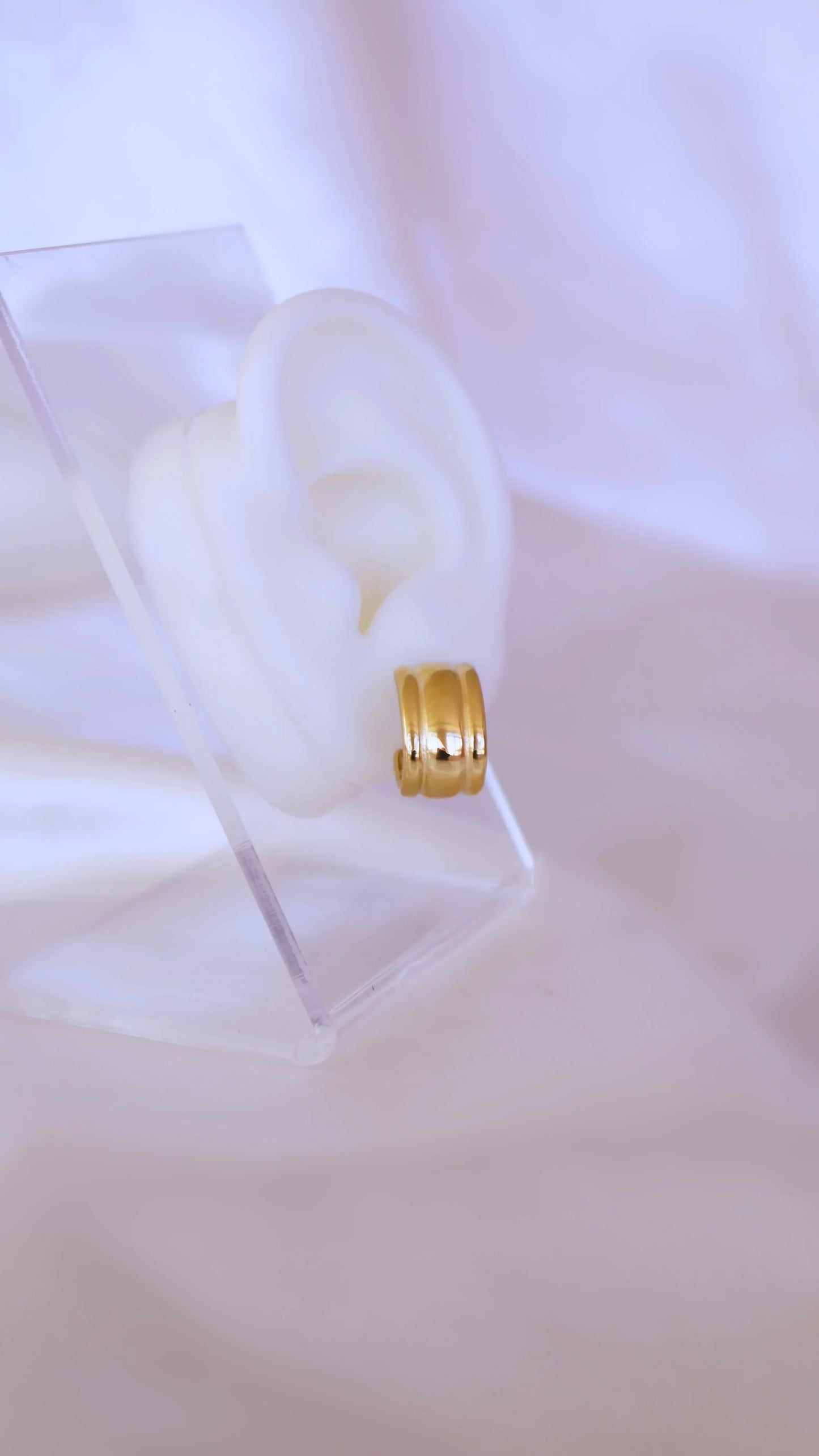 Boucles d'oreilles "OLIVIA" - Bleu Saphir