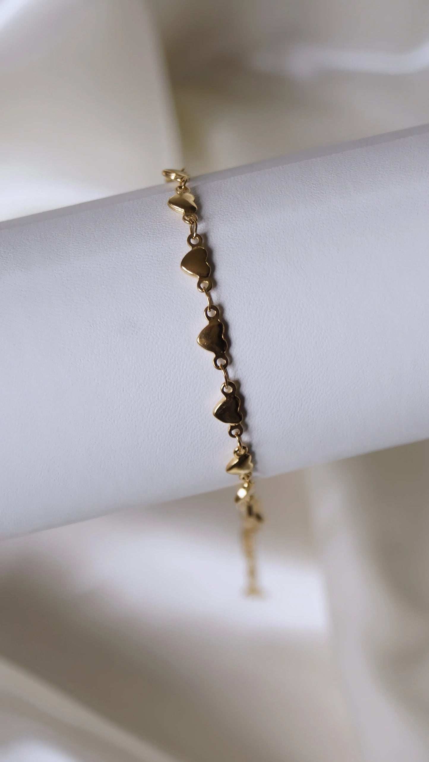 Bracelet de cheville "LOVEY" - Bleu Saphir