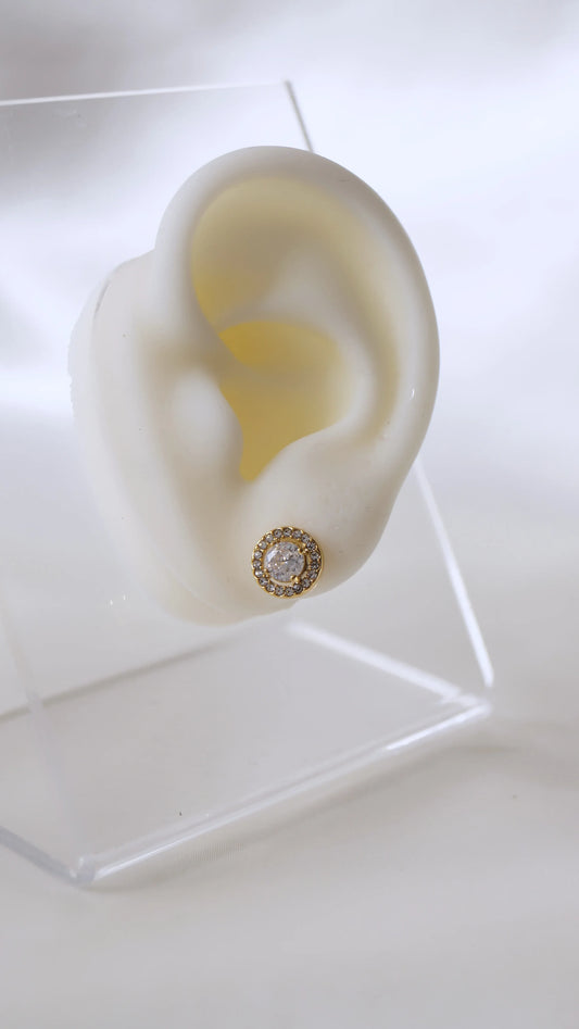 Boucles d'oreilles "ASHLEY" - Bleu Saphir