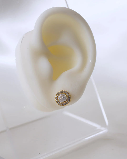 Boucles d'oreilles "ASHLEY" - Bleu Saphir