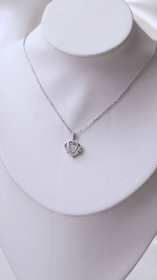 Collier "LADY" - Bleu Saphir