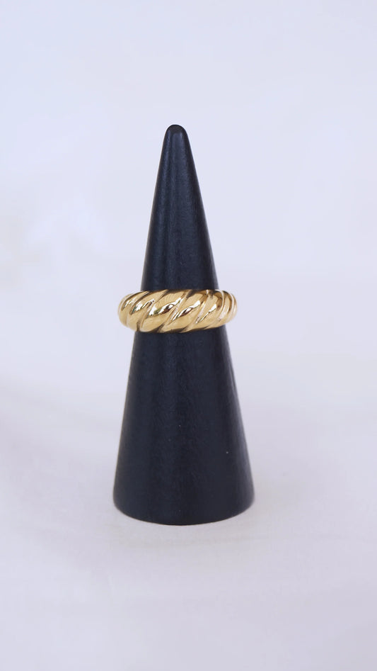 Bague "DENISE" - Bleu Saphir