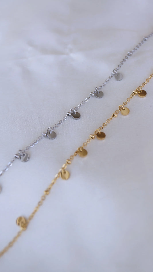 Bracelet de cheville "ICONIC" - Bleu Saphir