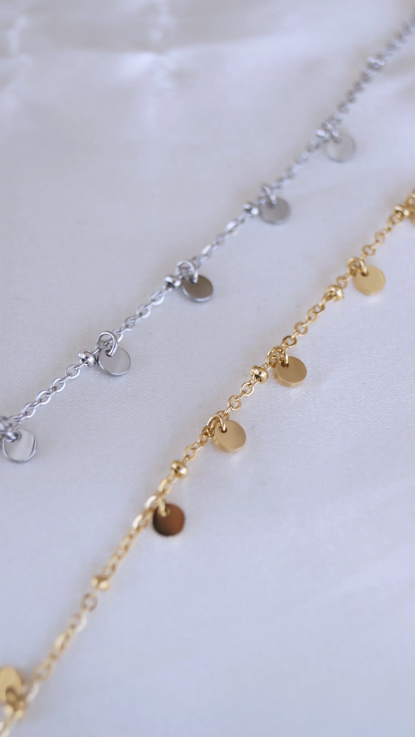 Bracelet de cheville "ICONIC" - Bleu Saphir