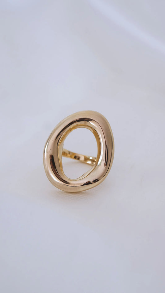 Bague "AURA" - Bleu Saphir