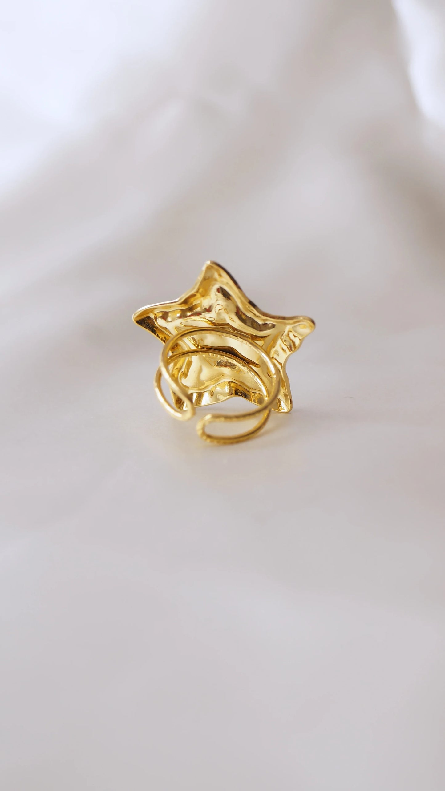 Bague "SARAH" - Bleu Saphir