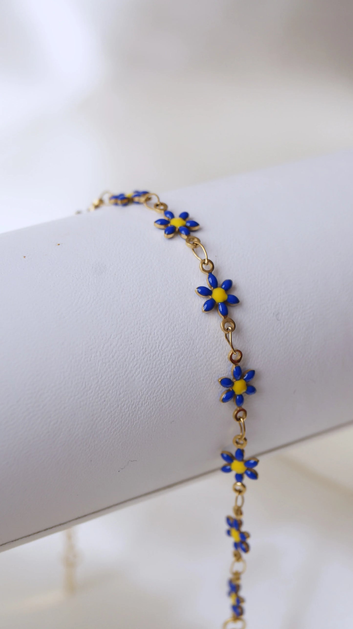 Bracelet "MARGUERITE" · Bleu - Bleu Saphir