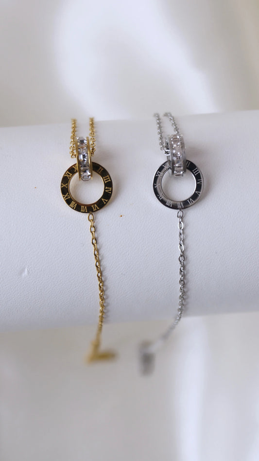 Bracelet "FOREVER" - Bleu Saphir