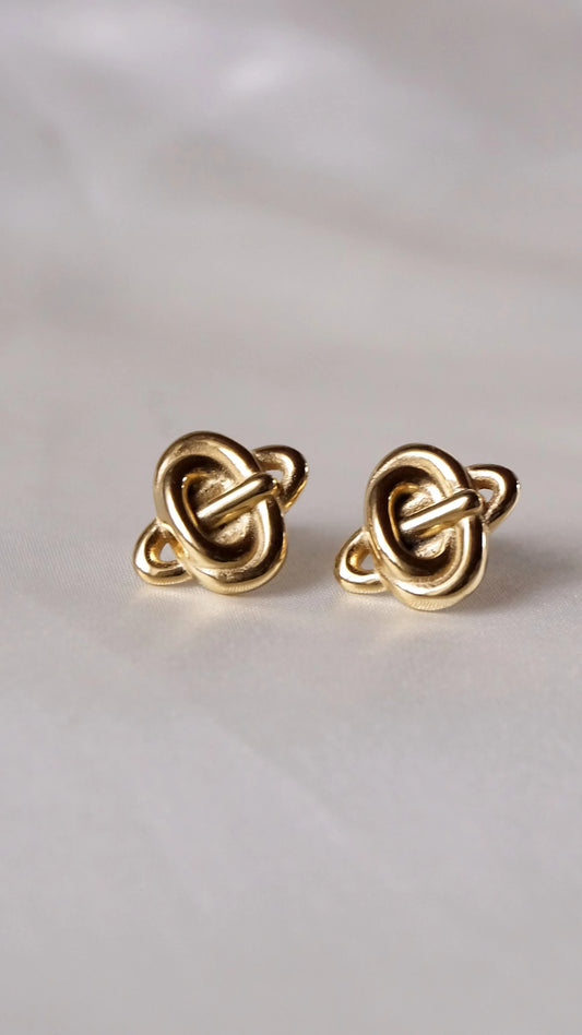 Boucles d'oreilles "KAYNA" - Bleu Saphir