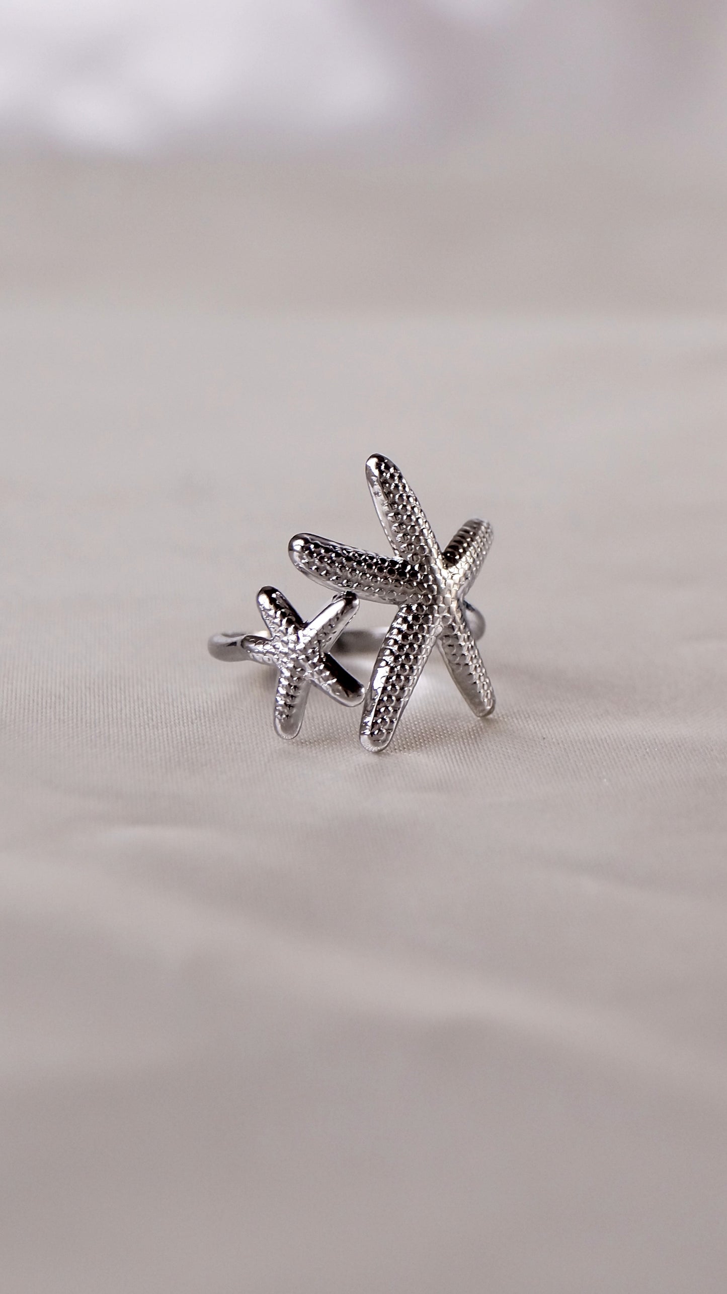 Bague "BAHAR" · Argenté