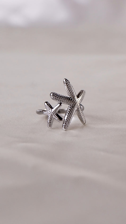 Bague "BAHAR" · Argenté