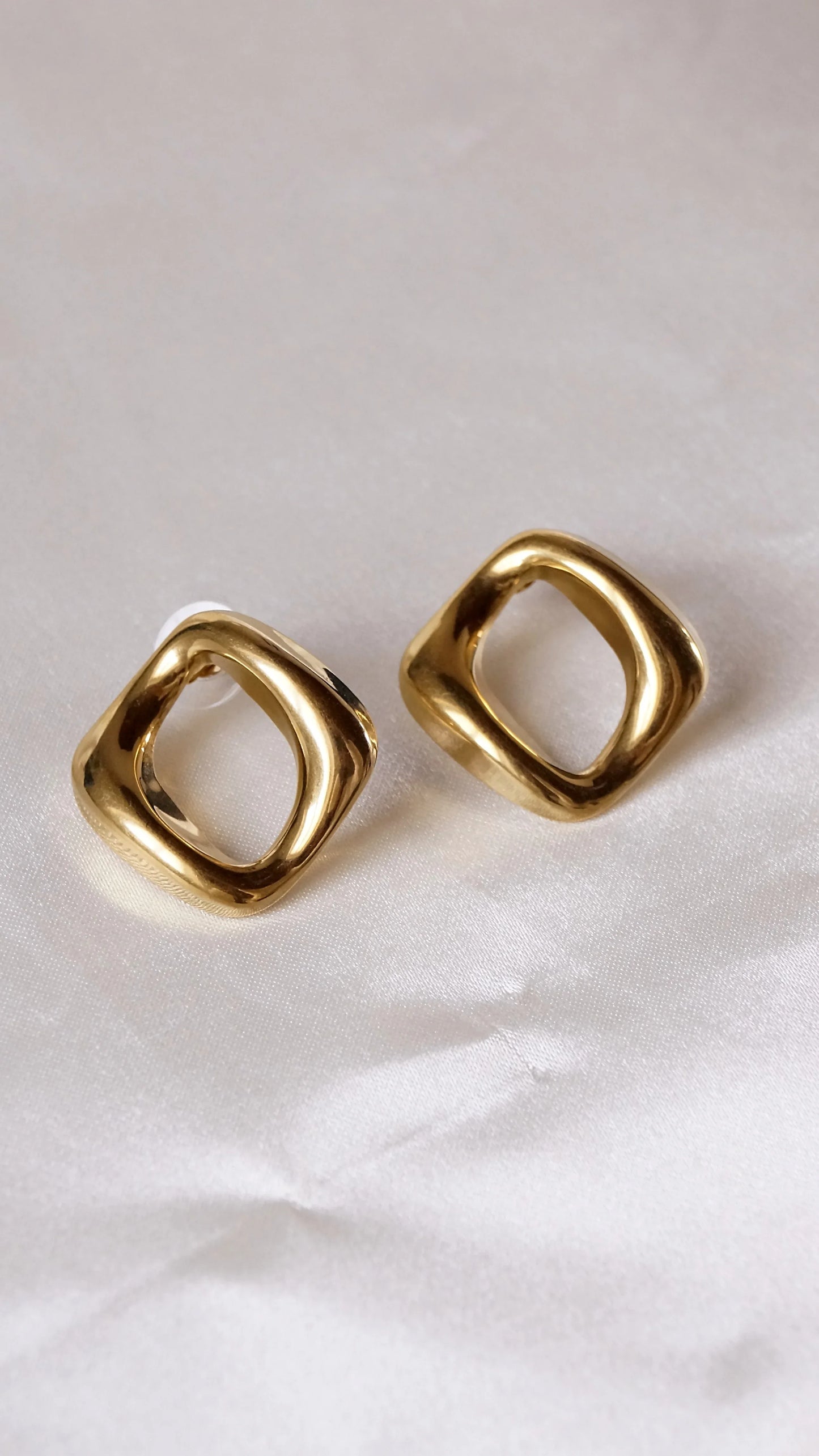 Boucles d'oreilles "EMMA" - Bleu Saphir