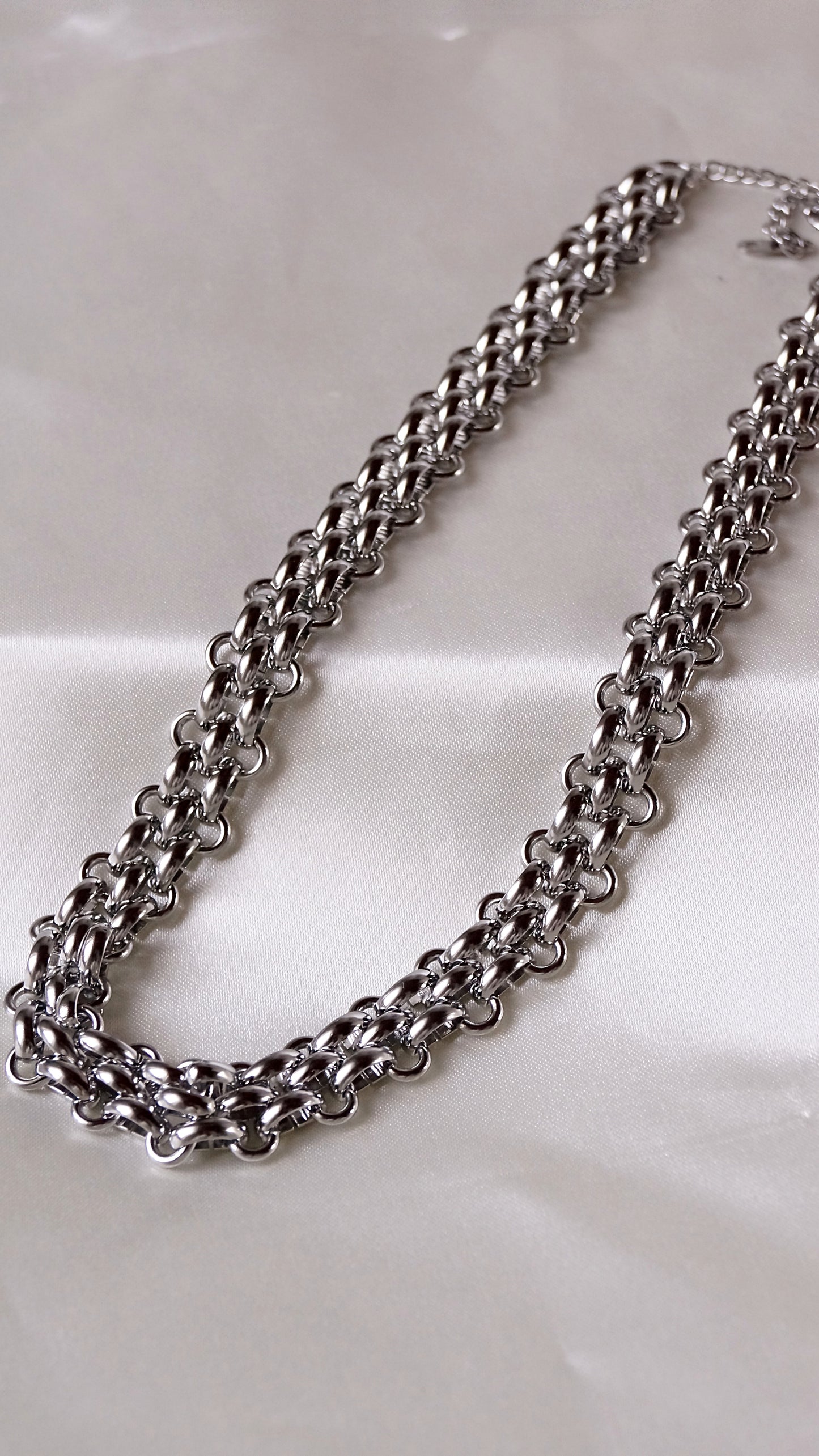 Collier "FANY" · Argenté