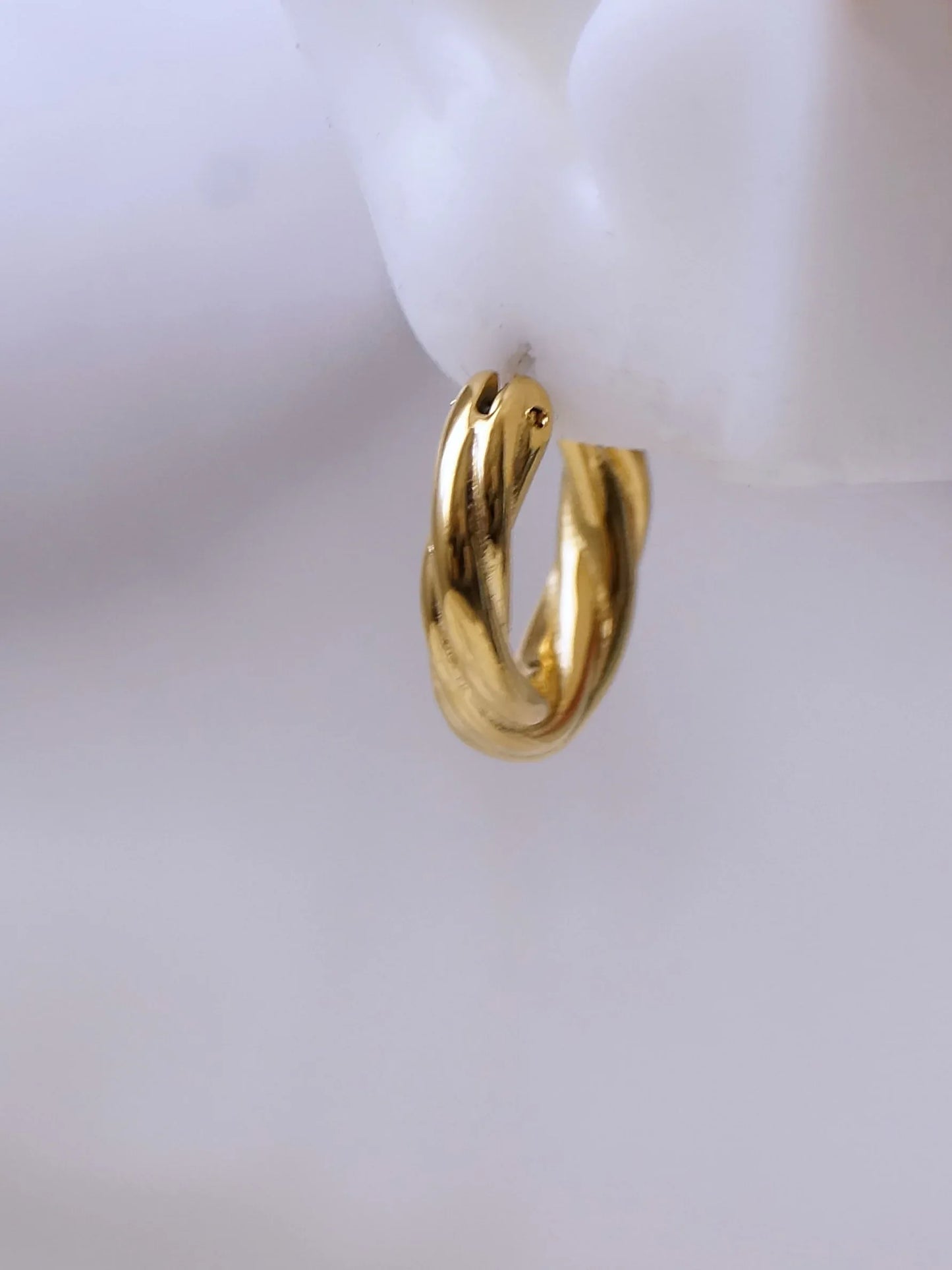 Boucles d'oreilles "SAMBA" - Bleu Saphir