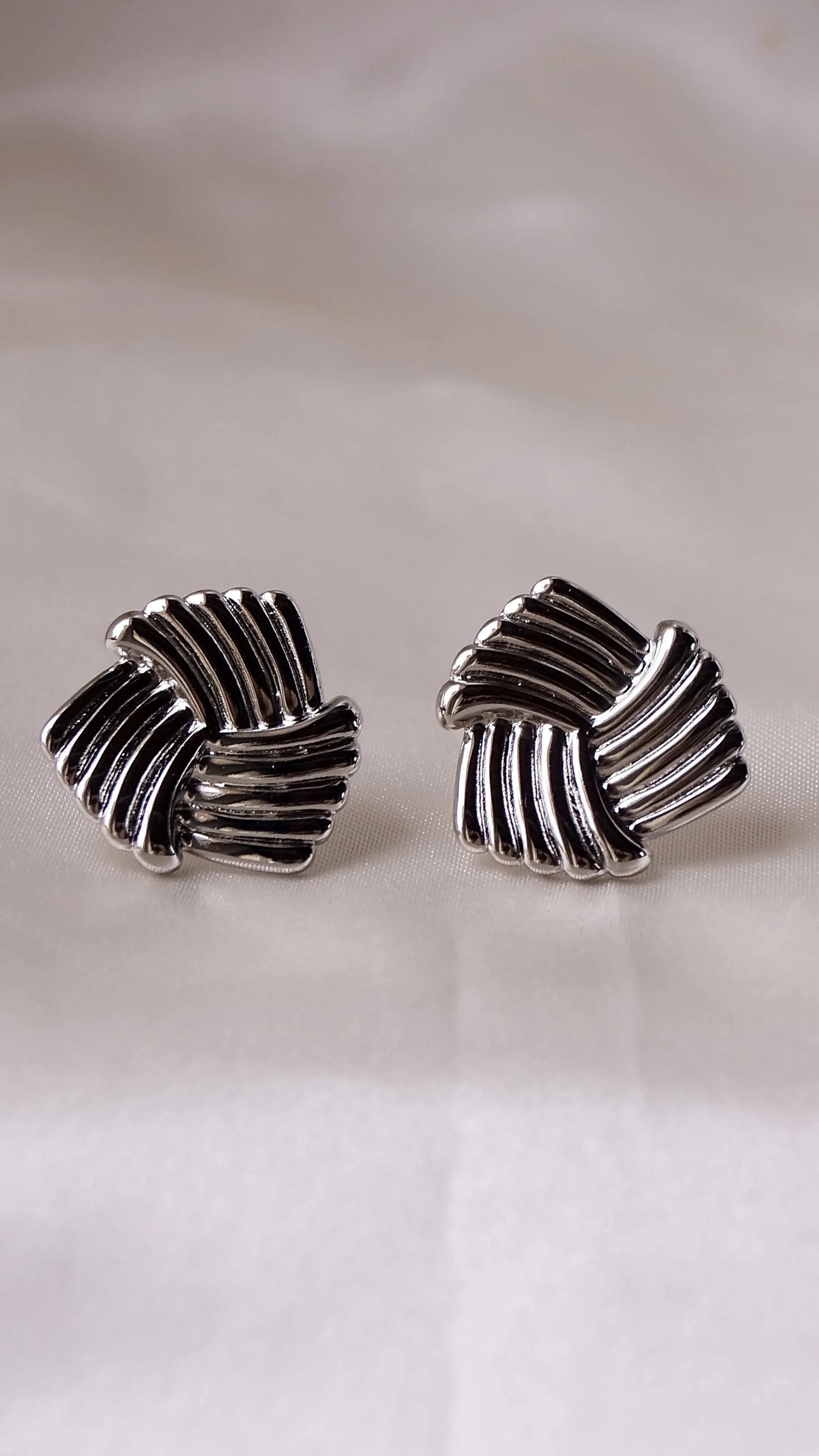 Boucles d'oreilles "KAREN" - Bleu Saphir