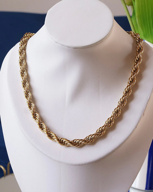 Collier "YANISSA" - Bleu Saphir