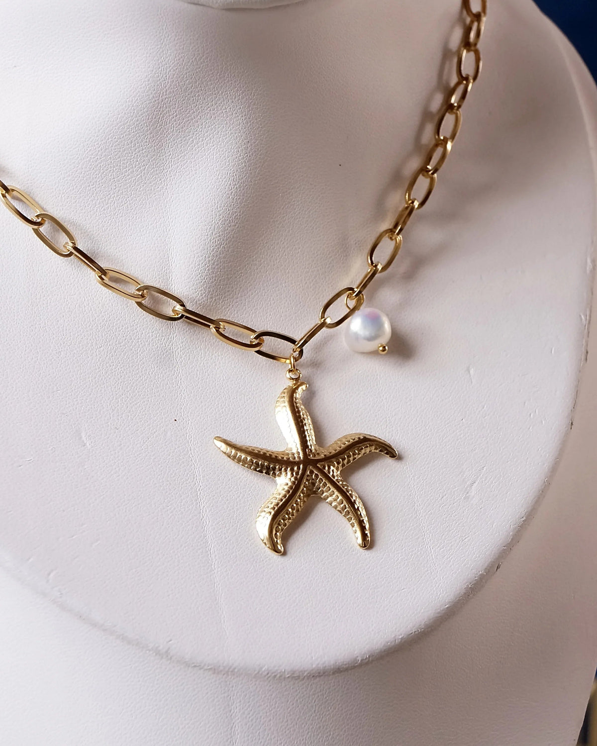 Collier "STARLIGHT" - Bleu Saphir