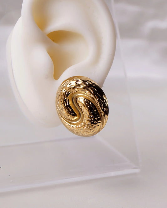 Boucles d'oreilles "COLOMBIA" - Bleu Saphir