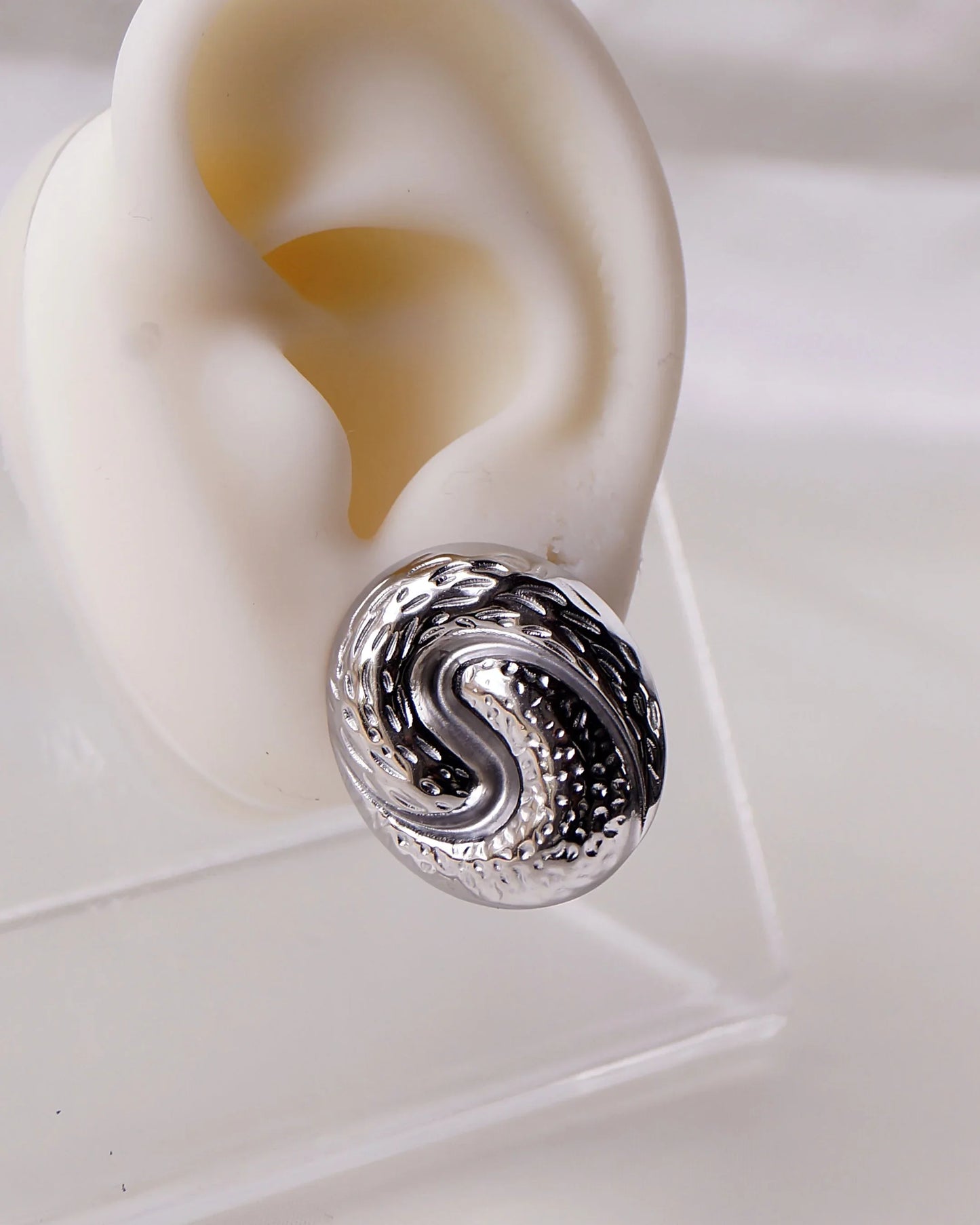 Boucles d'oreilles "COLOMBIA" - Bleu Saphir