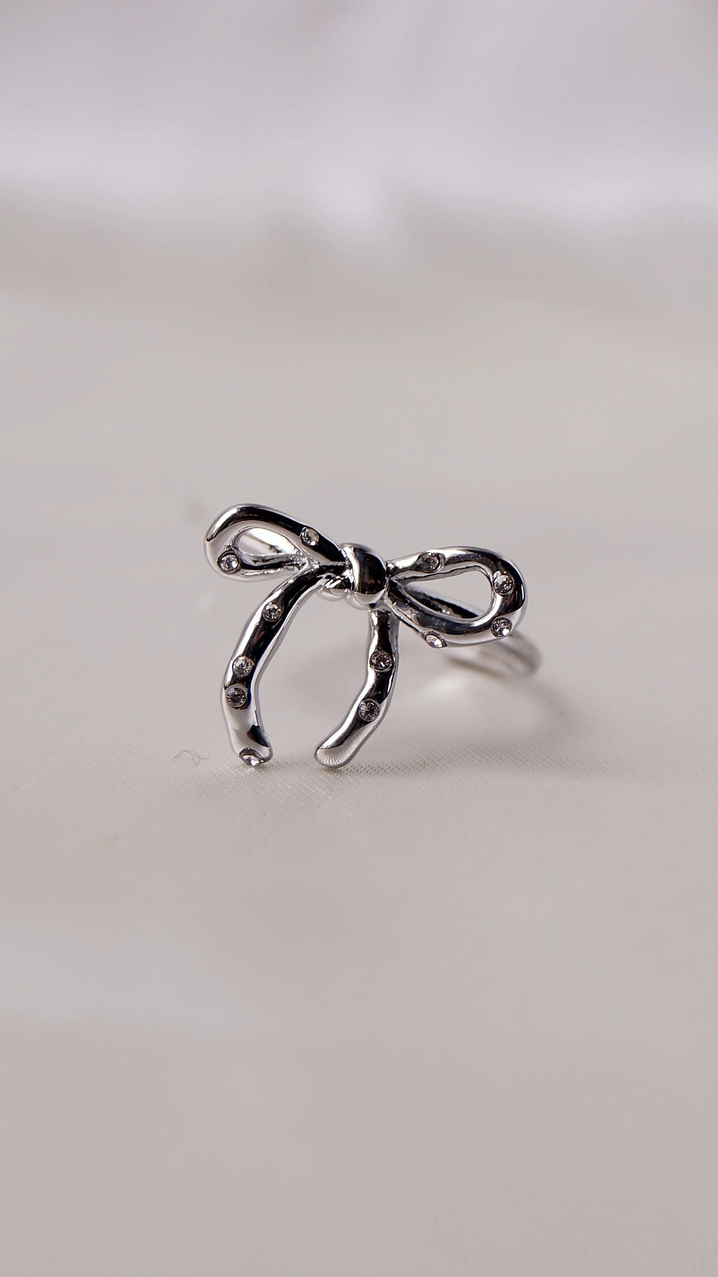 Bague "COQUETTE" - Bleu Saphir