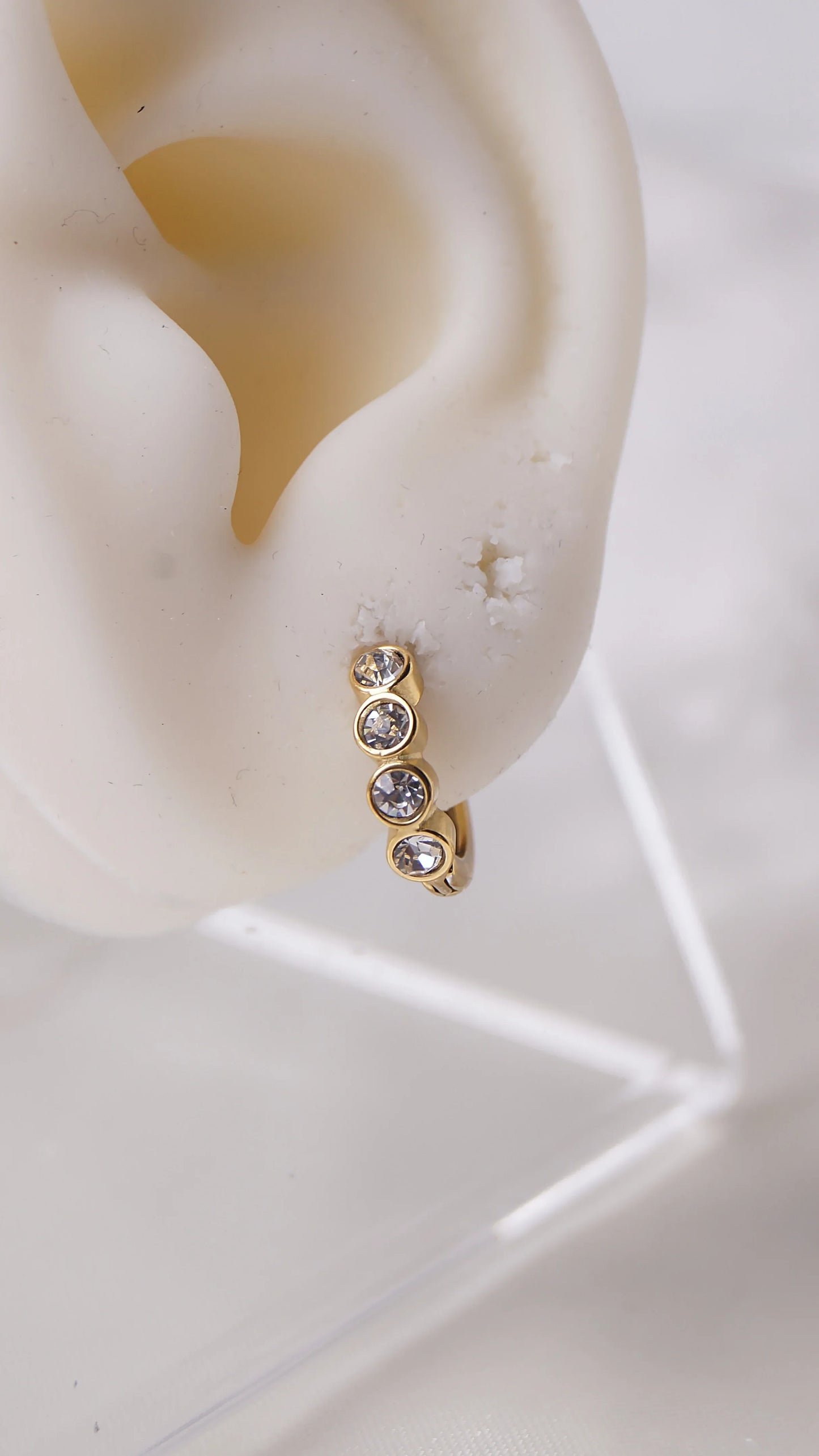 Boucles d'oreilles "LORY" - Bleu Saphir