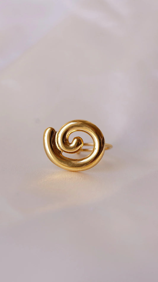 Bague "CORALIE" - Bleu Saphir